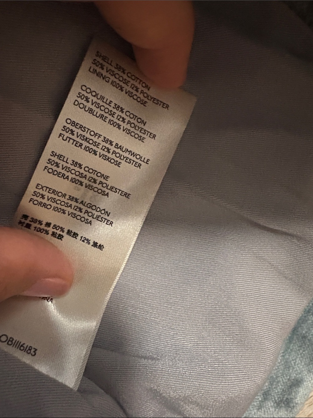 Free People Crushed Velvet Blazer in Washed Gray-Blue/Green - Picture 6 of 9
